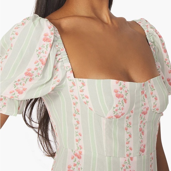 WeWoreWhat Floral MIDI dress - Picture 3 of 8